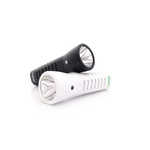 H20nly Battery BLACK/WHITE + No Batteries needed, Only WATER + EMERGENCY Flashlight